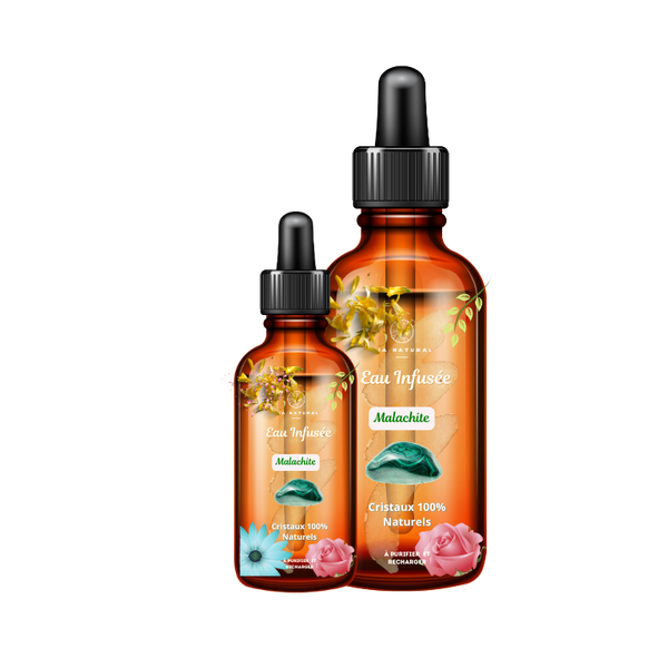 Eau de Pierres à Infuser "Malachite "n°8